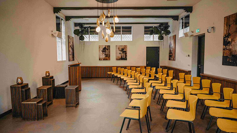 Aula met 40 zitplaatsen